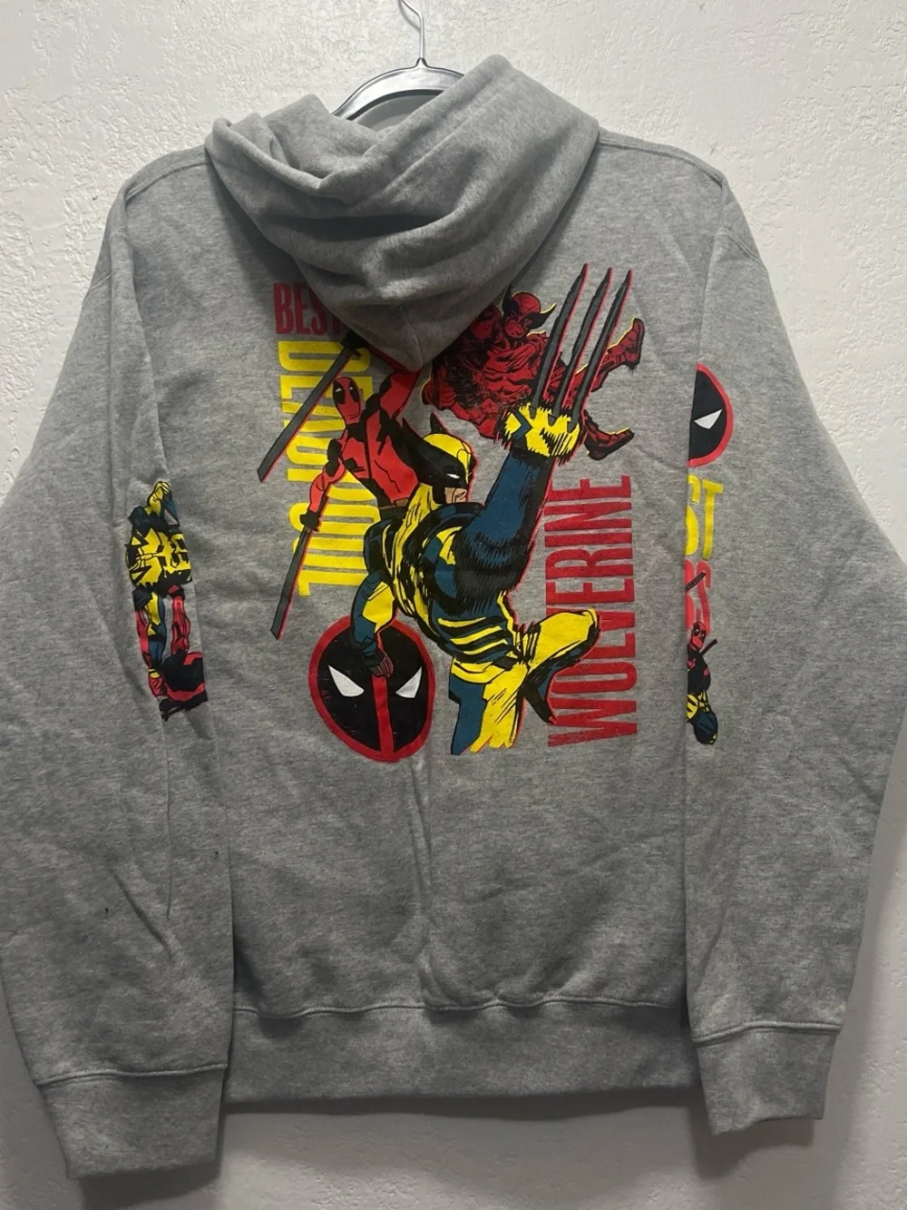 Men’s Deadpool and wolverine hoodie